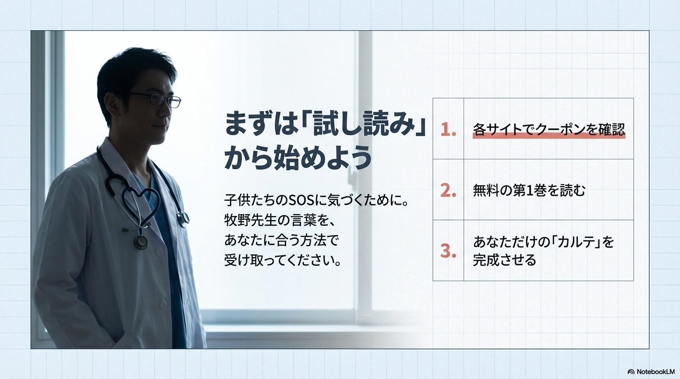 子供たちのSOSに気づくために、自分に合った方法で放課後カルテを読み始めるための3ステップ案内