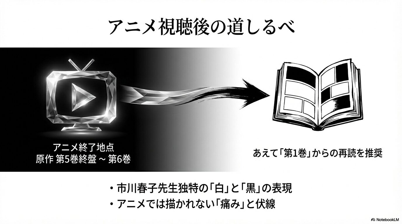 宝石の国のアニメの続きは何巻から読むのがおすすめ?