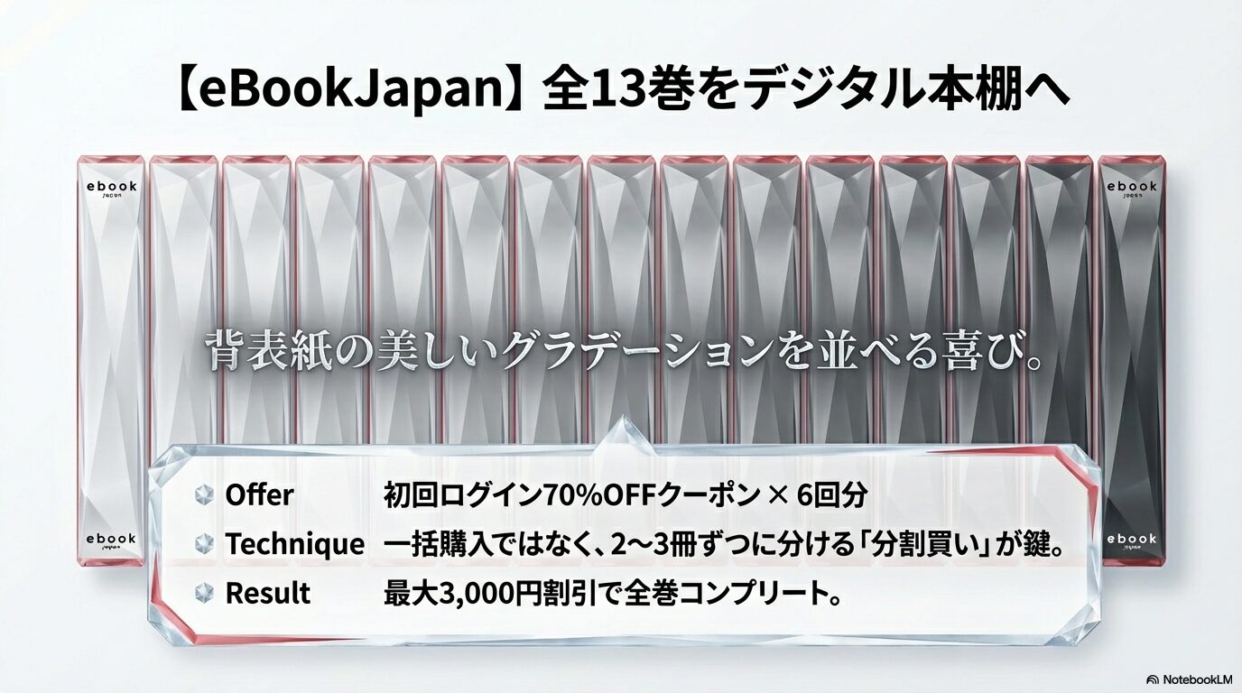 eBookJapanで宝石の国を全巻お得にまとめ買いする