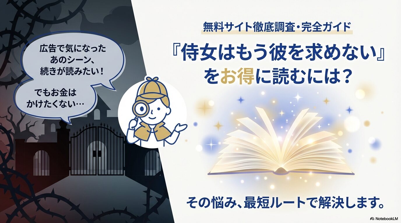 : 侍女はもう彼を求めないをどこでお得に読めるか調査したナビ助のガイド表紙