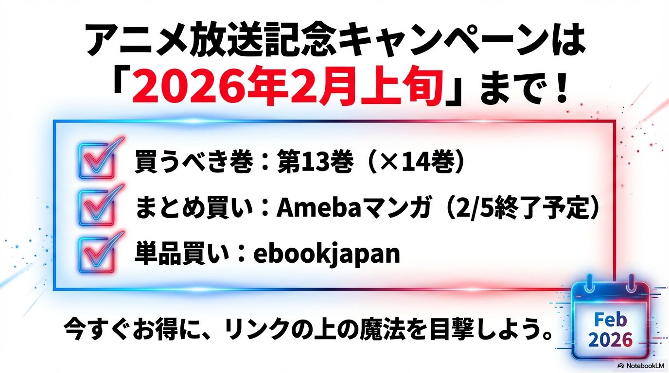 メダリスト49話をお得に読むための収録巻と各サイトのキャンペーン最終まとめスライド
