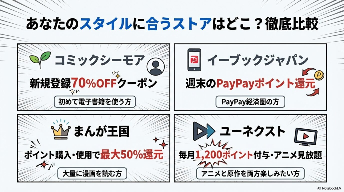 プランダラ全21巻が1冊99円(税込)で、総額約2,000円強で揃う大規模セールを告知するスライド。