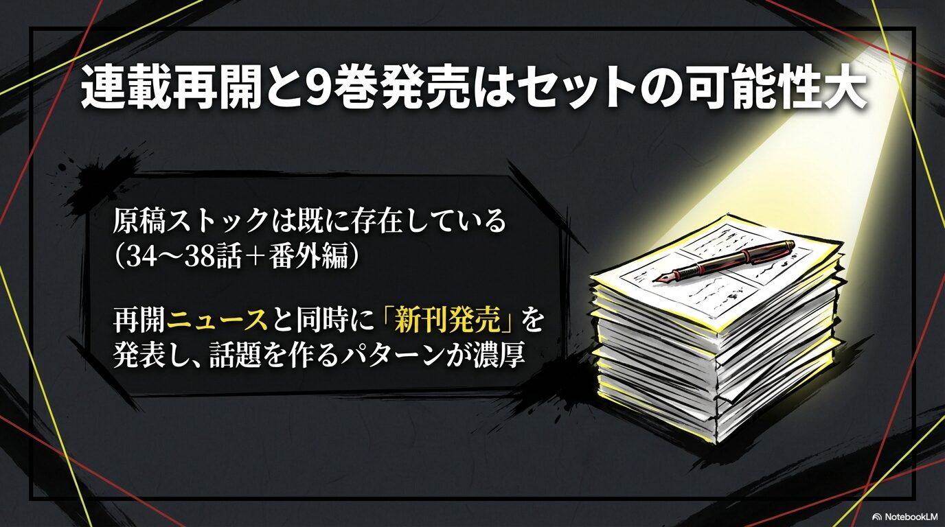 来世は他人がいい9巻の原稿ストック状況と連載再開時の発売予想