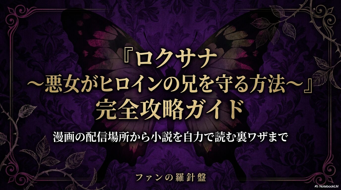漫画ロクサナの配信場所から小説を自力で読む方法までを網羅した完全攻略ガイドの表紙スライド
