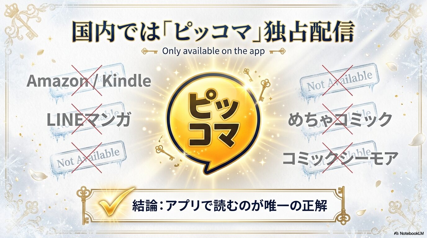 配信サイト比較とピッコマ独占の結論