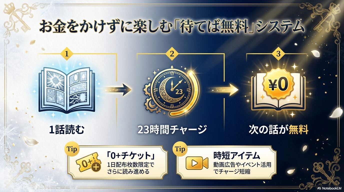 待てば無料と0+チケットの仕組み