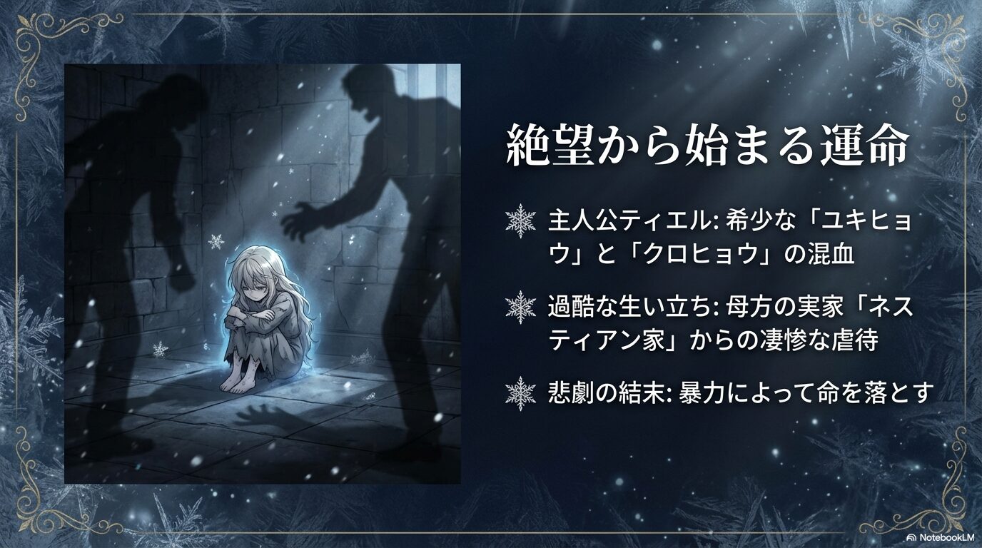 絶望から始まるティエルの生い立ち