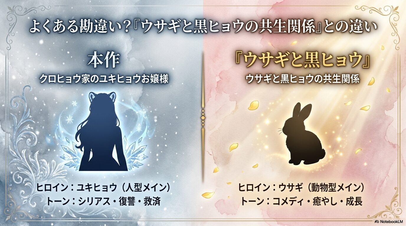 類似作品との徹底比較表