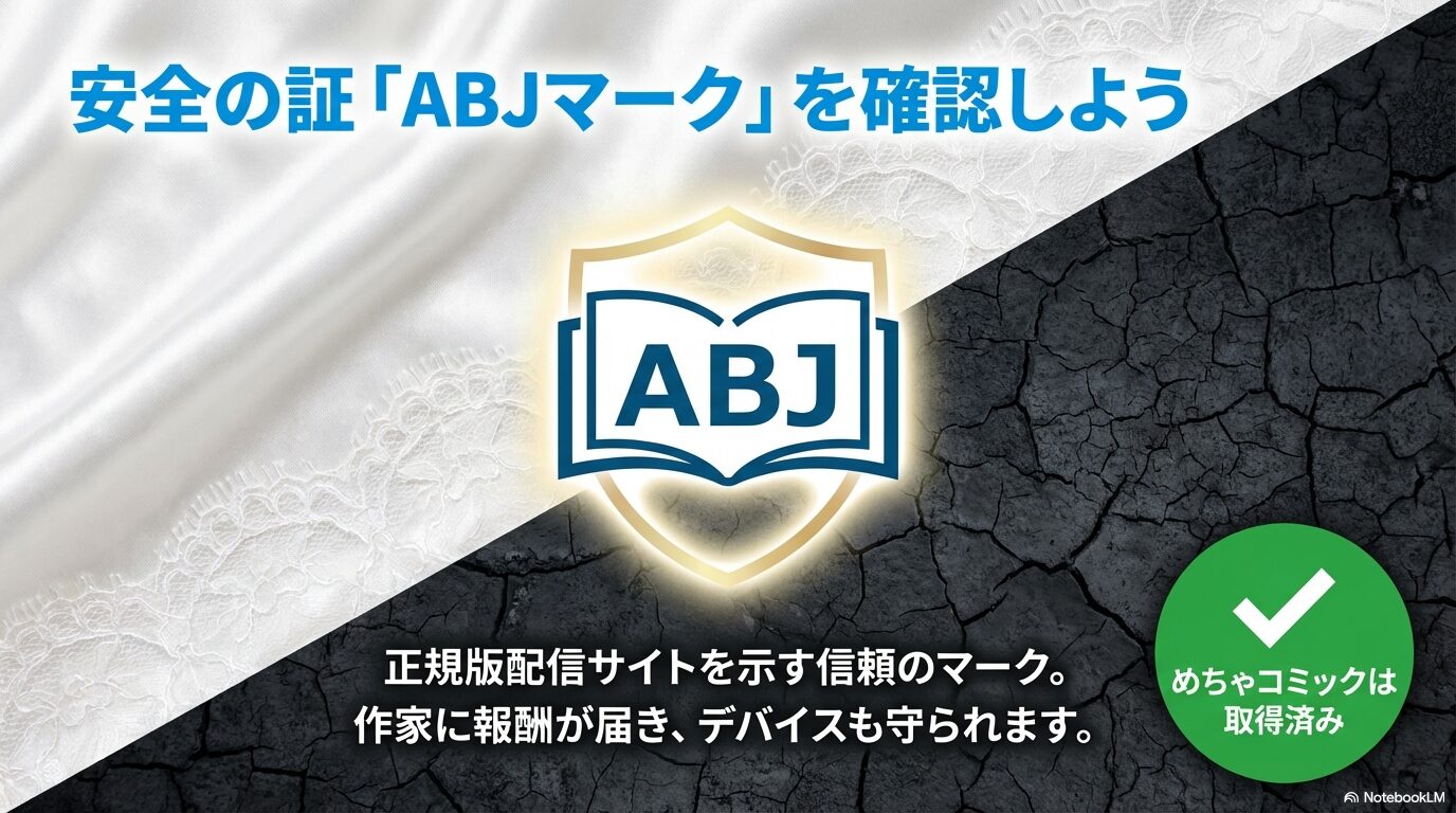 電子書籍の正規配信サービスであることを示すABJマークのロゴ。