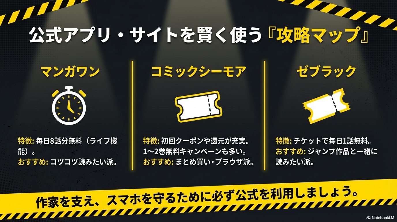 漫画RawやZipなど違法サイトの危険性・ウイルス感染と改正著作権法のリスク