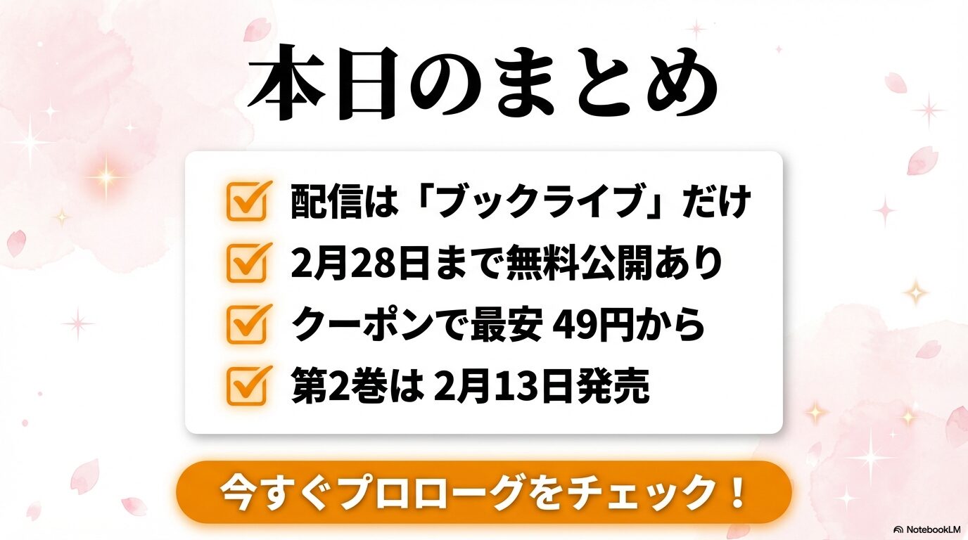 配信サイト、無料期間、単行本発売日、最安値情報をまとめた『悪女は美しき獣の愛に咲く』の徹底攻略まとめ画像