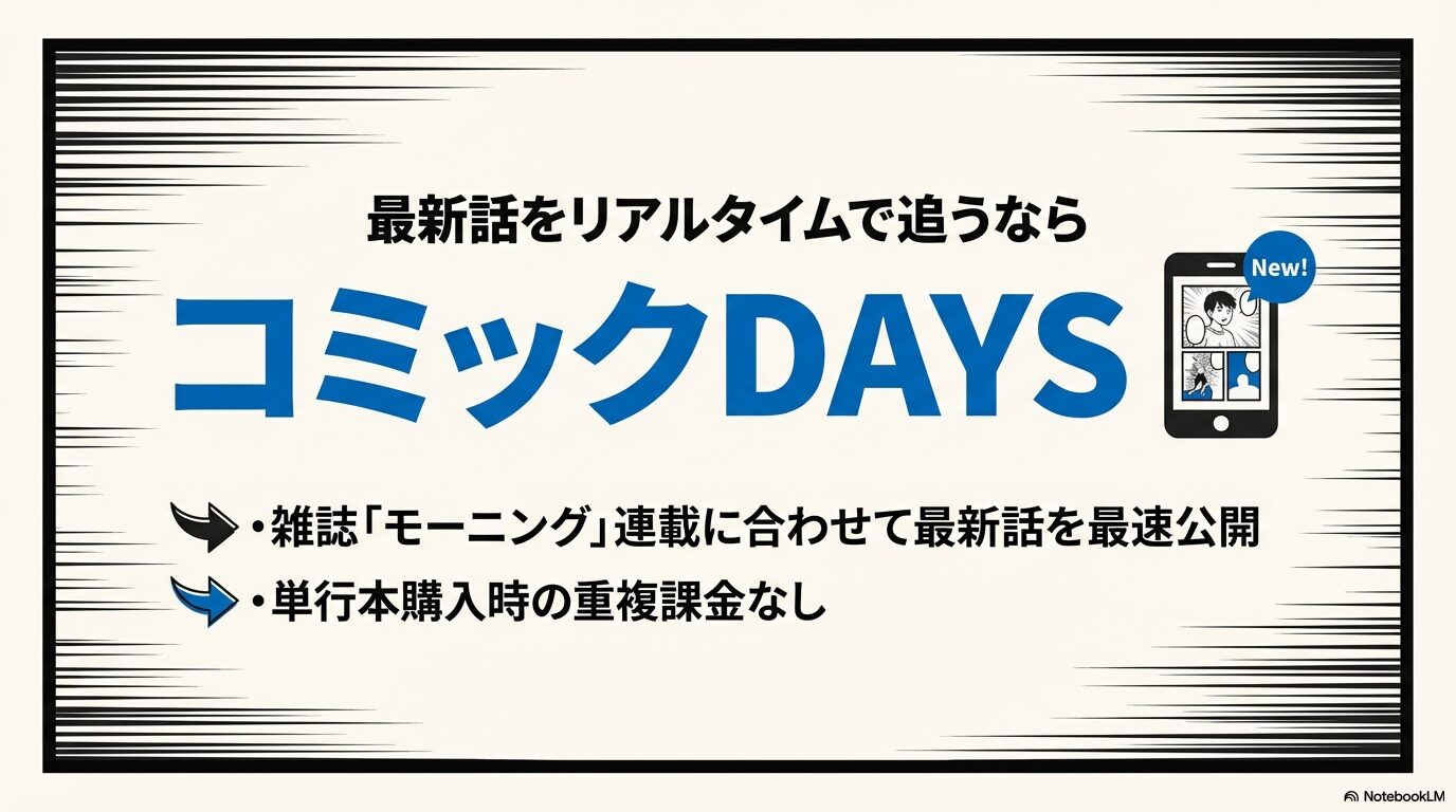 講談社公式「コミックDAYS」で壇蜜の漫画の最新話をモーニング連載に合わせて最速で追う方法