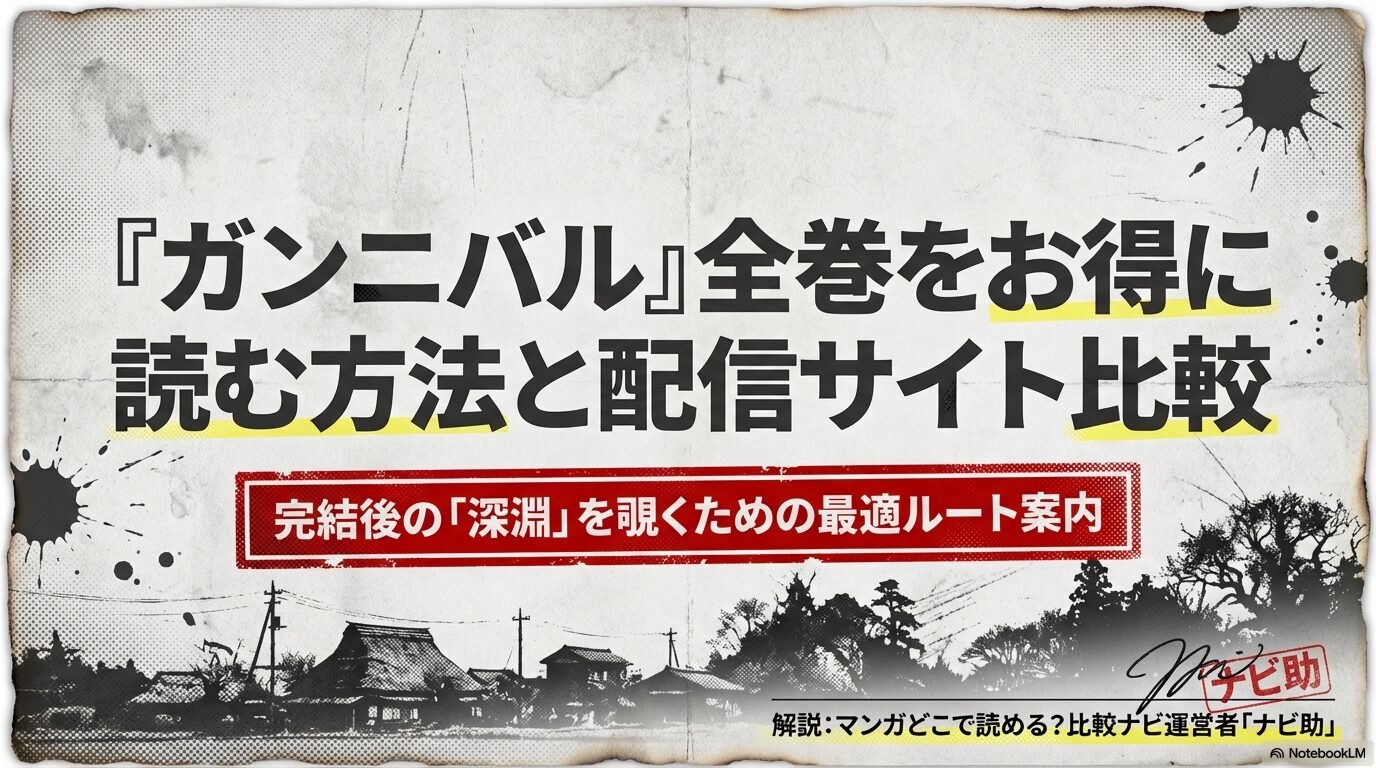 ガンニバル全巻をお得に読むための配信サイト比較ガイド。運営者ナビ助による最適ルート案内。