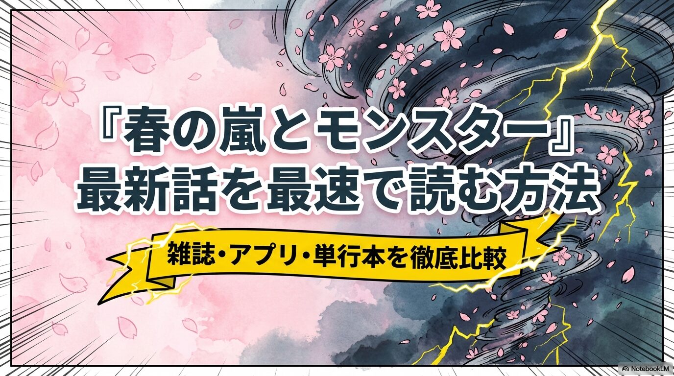 『春の嵐とモンスター』最新話最速読破ガイド表紙