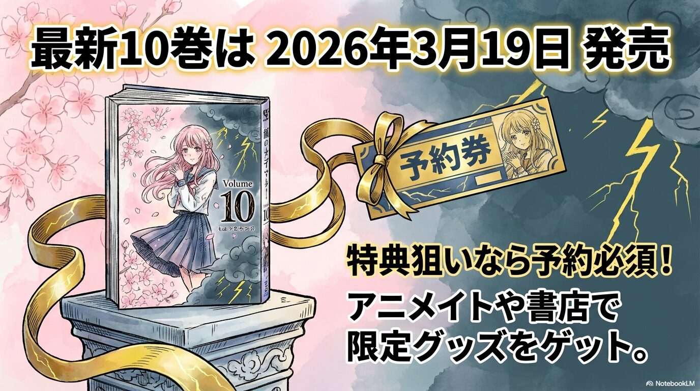 単行本最新10巻の発売日と限定特典情報