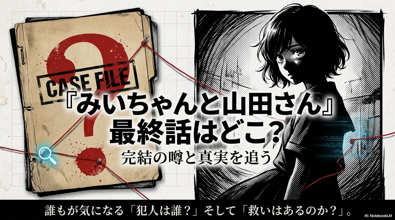 漫画「みいちゃんと山田さん」最終話はどこ？完結の噂と真実を追うスライド資料表紙
